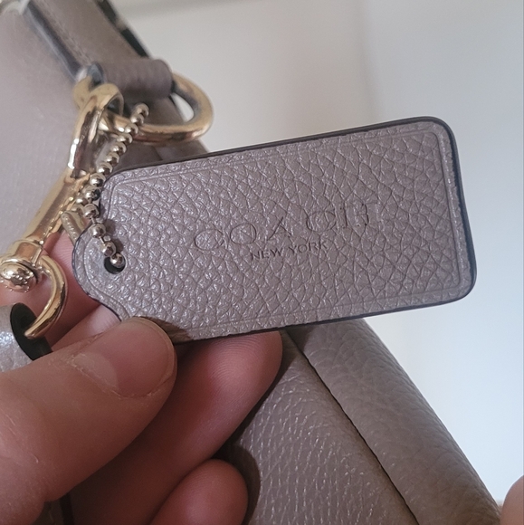 Coach New York Leather Convertible Cross Body or Shoulder Bag | Leather Purse - Picture 10 of 10